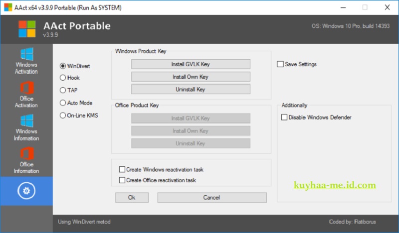 Download AAct Kuyhaa 4.3.0 Portable Activator [Terbaru] - Kuyhaa