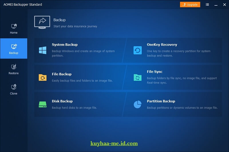 Aomei Backupper Kuyhaa 9.7.3 Retak Versi Lengkap - Kuyhaa