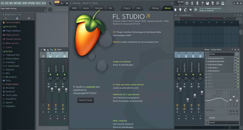 FL Studio Crack 21.1.1.3750 + Kunci Pendaftaran 2023 - Kuyhaa