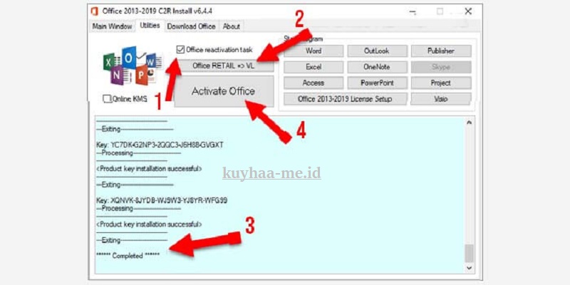 Crack Office 2019 KMS Activator Ultimate 1.8 Unduh [Terbaru] - Kuyhaa