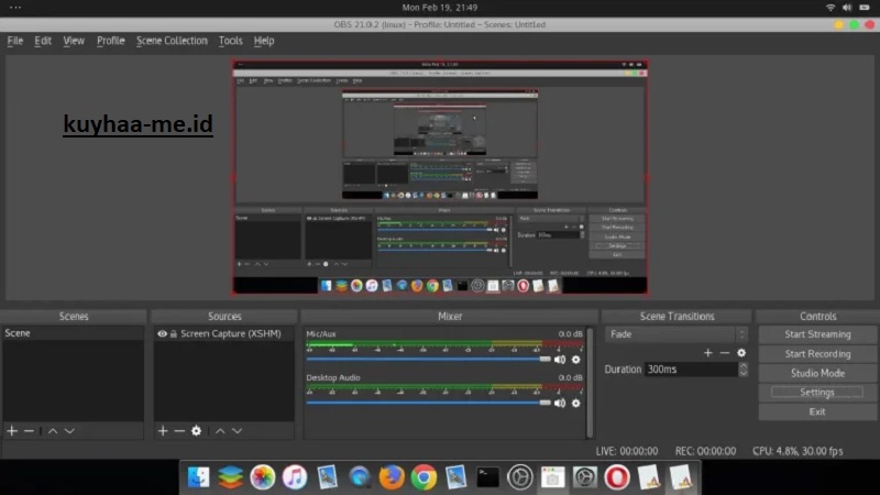 Download OBS Full Crack 29.1.3 + Kunci Serial [Terbaru] - Kuyhaa