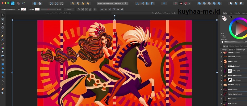 Affinity Designer Kuyhaa 2.1.4 Unduh gratis dengan crack