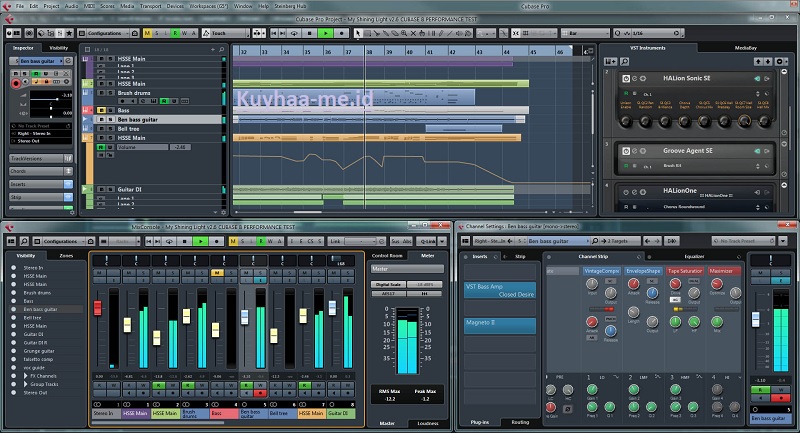 Steinberg Cubase Pro Crack 12.0.70 + Kunci Serial 2023 - Kuyhaa