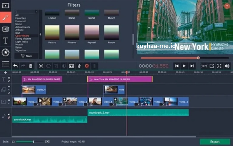 Download Movavi Video Editor Full Crack v23.5.2 Terbaru - Kuyhaa