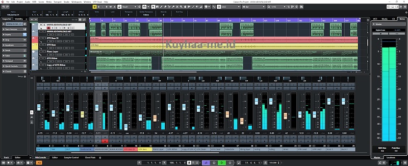 Steinberg Cubase Pro Crack 12.0.70 + Kunci Serial 2023 - Kuyhaa