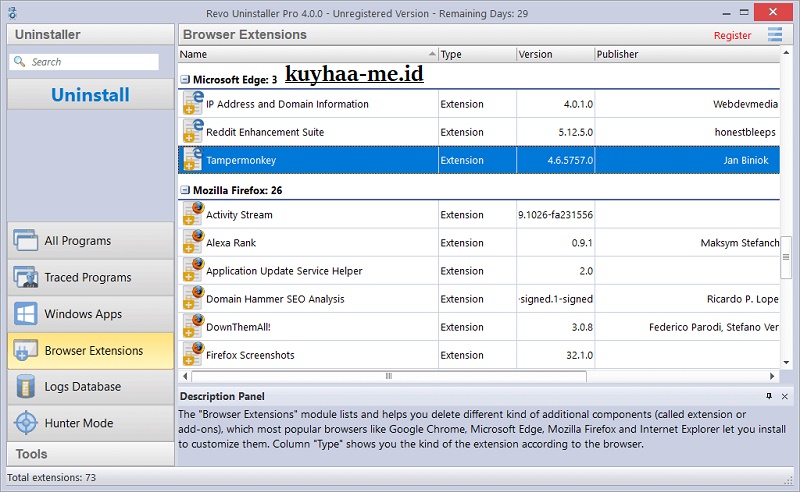 Download Revo Uninstaller Kuyhaa 5.2.0 Crack [Terbaru] 2024