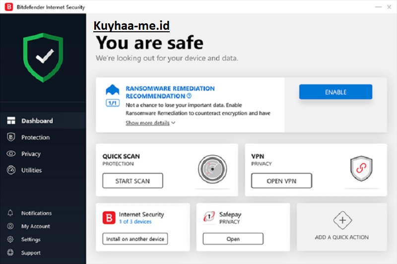 Download Bitdefender Full Crack Gigapurbalingga 27.0.20.106 - Kuyhaa