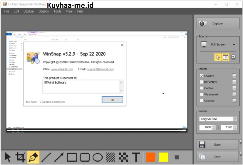 WinSnap Kuyhaa 6.1.1 Crack + Kunci Serial Gratis Unduh 2024