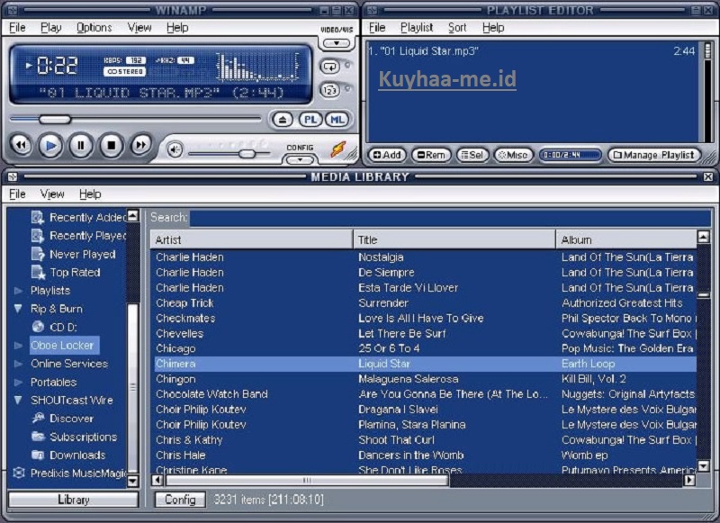 Winamp Crack 5.9.2.10042 + Kunci Aktivasi Gratis Unduh - Kuyhaa