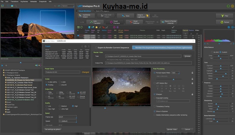 LRTimelapse Pro Crack 6.5.0 + Kunci Aktivasi [Mac/Win] - Kuyhaa