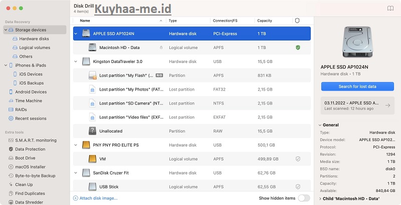 Disk Drill Kuyhaa 5.3.826 Crack + Kode Aktivasi 2023 - Kuyhaa