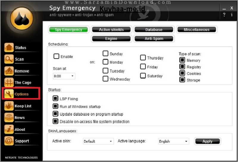 NETGATE Spy Emergency Kuyhaa 25.0.950.0 Crack + Serial Kunci 2024