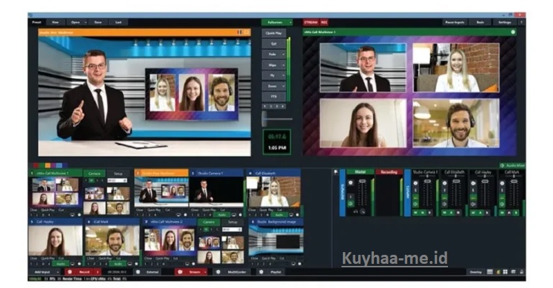 vMix Kuyhaa 26.0.0.44 Crack + Registrasi Kunci Gratis Unduh