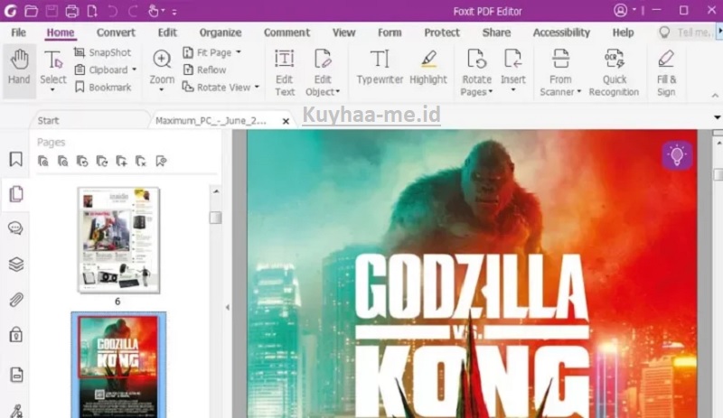 Foxit PDF Editor Kuyhaa 12.2.2 Crack dan Keygen Penuh Gratis Unduh