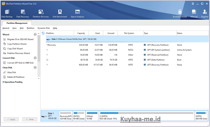 Partition Wizard Kuyhaa 12.7 Crack + Lisensi Kunci Untuk PC 2023