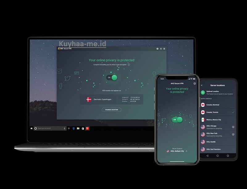 AVG VPN Crack 2.61.6464 + Serial Kunci Versi Terbaru - Kuyhaa