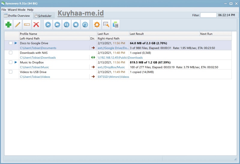 Syncovery Pro Enterprise Kuyhaa 10.6.8 Crack + Serial Kunci 2023