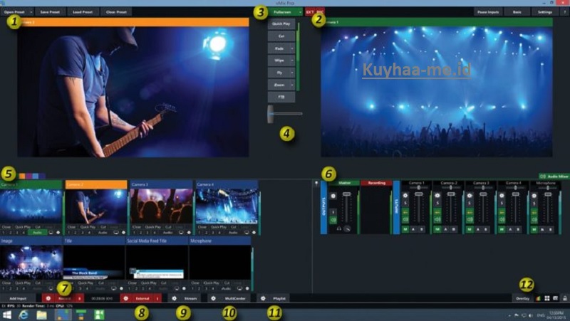 vMix Kuyhaa 26.0.0.44 Crack + Registrasi Kunci Gratis Unduh