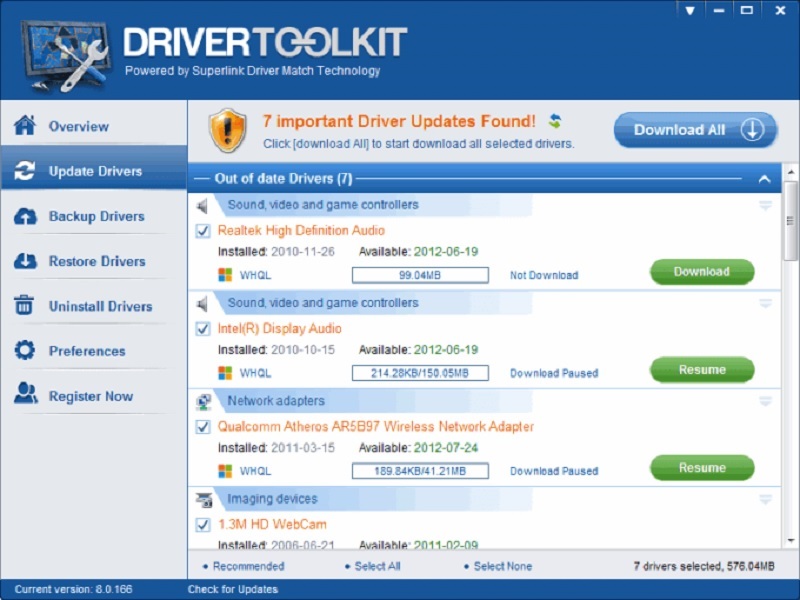 Driver Toolkit Crack 9.10 Với khóa cấp phép Tải xuống miễn phí