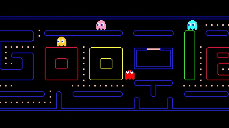 40th Anniversary Pacman 30th Anniversary Doodle Game