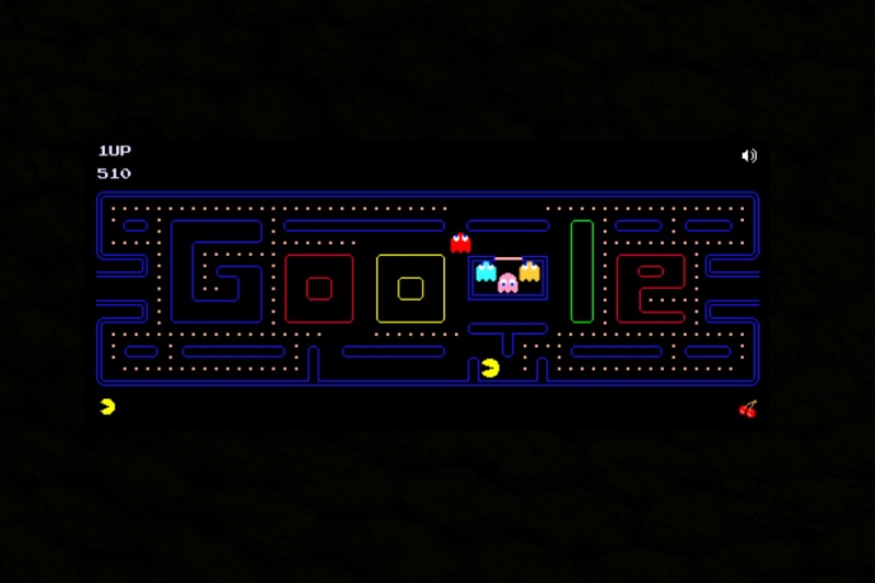 40th Anniversary Pacman 30th Anniversary Doodle Game