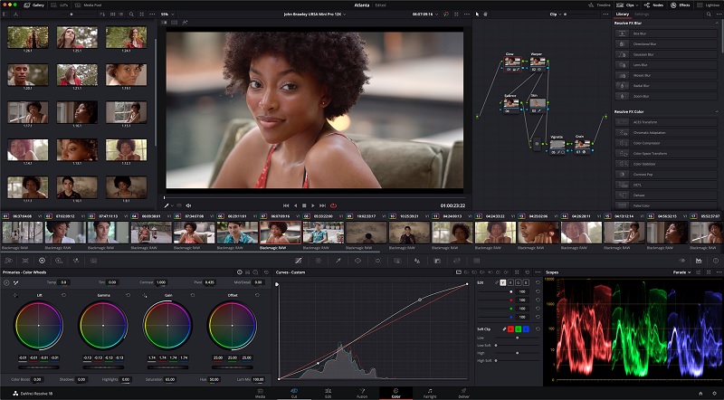 Davinci Resolve Crack 18.6.2.2 Tải xuống bằng Khóa kích hoạt 2024