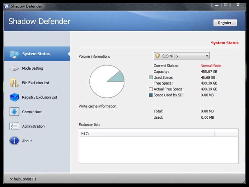 Shadow Defender Full Crack 1.5.0.762 với mã đăng ký 2023