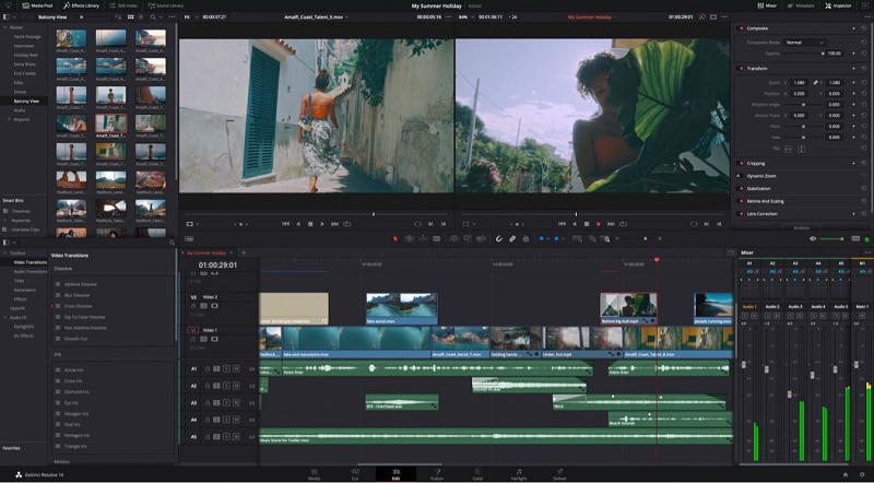 Davinci Resolve Full Crack 18.6.2.2 Versi lengkap Gratis Unduh