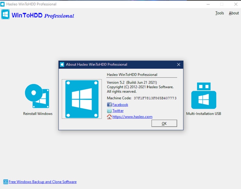 WinToHDD Crack V6.3 Enterprise / Profesional / Teknisi + Aktivator