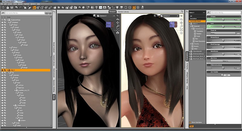 DAZ Studio Pro Kuyhaa v4.22.0.15 + Crack Versi Lengkap Unduh