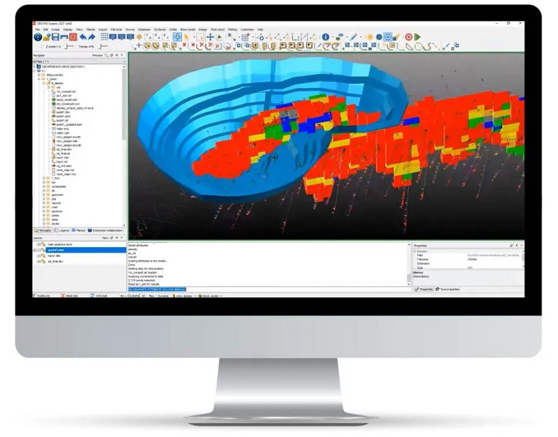 Download GEOVIA Surpac 7.4 Versi Terbaru untuk Windows