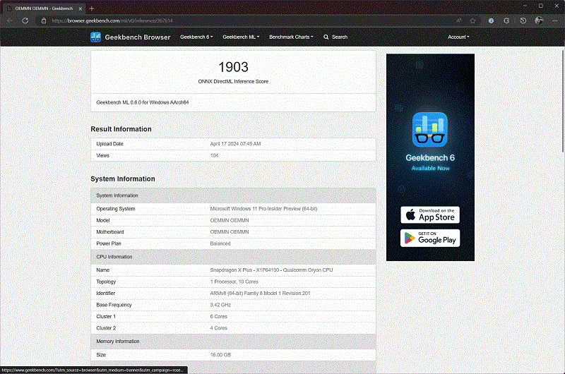 Geekbench Pro Kuyhaa 2024 v6.3 Versi Lengkap untuk Win/Mac 