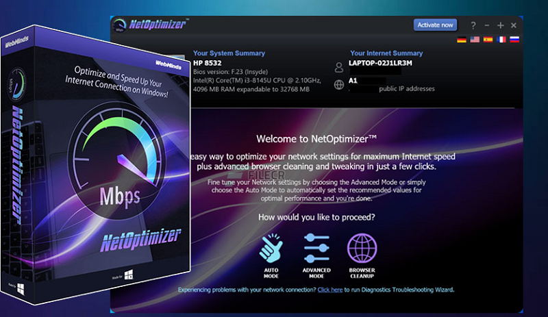 WebMinds NetOptimizer Kuyhaa 6.3.24.625 Gratis Unduh [2024]