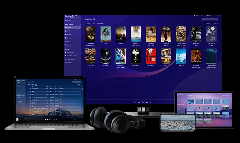 CyberLink PowerDVD Ultra Kuyhaa 2024 v23.0.1825.62 Unduh