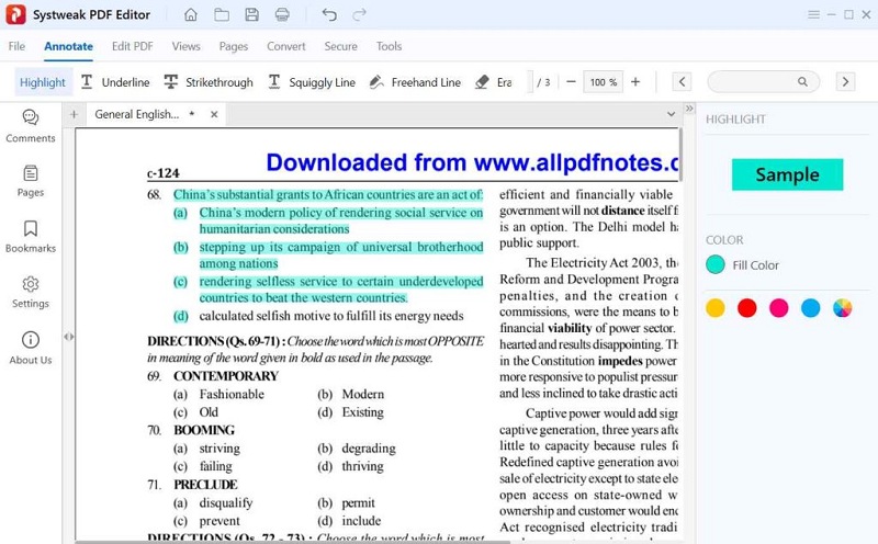 Systweak PDF Editor Kuyhaa 1.0.0.4458 {terbaru] 2024 Unduh