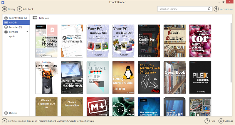 Icecream Ebook Reader Pro Kuyhaa 6.50 + Portabel Gratis Unduh