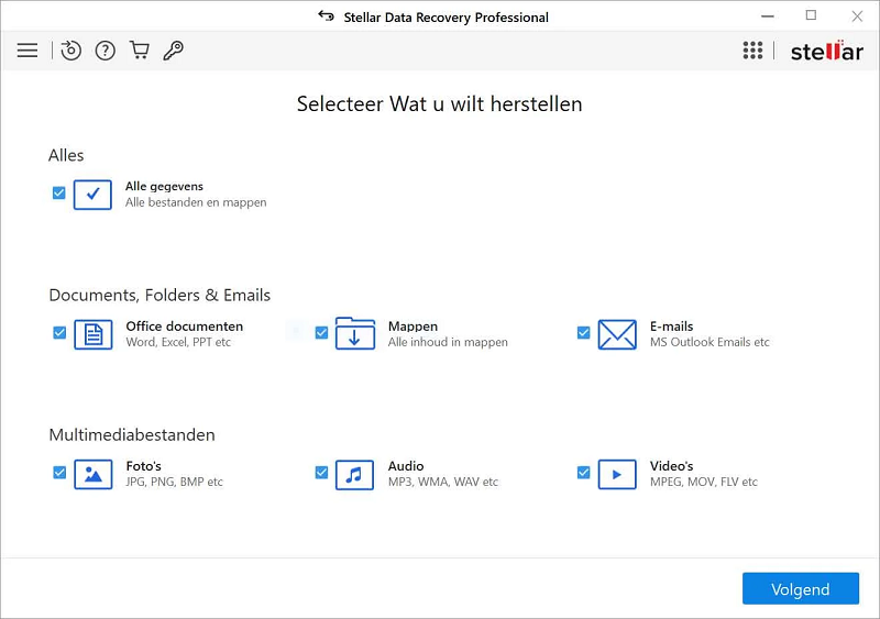 Stellar Data Recovery Professional 11.0.0.8 + Portabel Unduh 2024